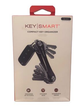 KeySmart Classic Original Compact Key Organizer Holds Up To 8 Keys NWT